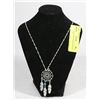 Image 1 : DREAM CATCHER CHAIN PENDANT NECKLACE