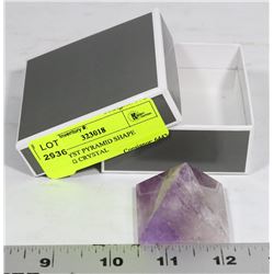 AMETHYST PYRAMID SHAPE HEALING CRYSTAL