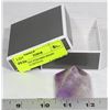 Image 1 : AMETHYST PYRAMID SHAPE HEALING CRYSTAL