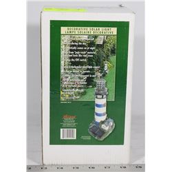 DECORATIVE OUTDOOR SOLAR LIGHT SHAPED AS A