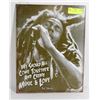Image 1 : BOB MARLEY TIN SIGN.