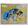 Image 1 : RETRO BATMAN & ROBIN TIN SIGN 12"X16"