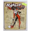 Image 1 : HARLEY QUINN RETRO STYLE TIN SIGN 12"X16"