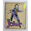 Image 1 : THE JOKER RETRO STYLE TIN SIGN 12"X16"