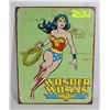 Image 1 : WONDER WOMAN RETRO STYLE TIN SIGN 12"X16"