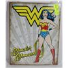 Image 1 : WONDER WOMAN RETRO STYLE TIN SIGN 12"X16".