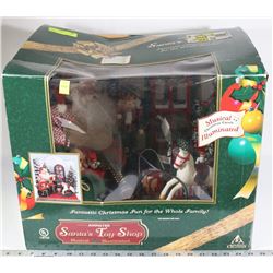 SANTAS ANIMATED TOY SHOP DISPLAY