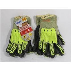VIKING ARMOR FIREWALL - XL GLOVES - LOT OF 2