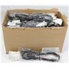 Image 1 : BOX OF ASSORTED INCL DVI CORDS.