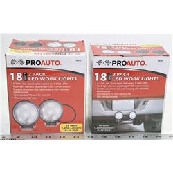SET OF 2 NEW PRO-AUTO 18 WORK