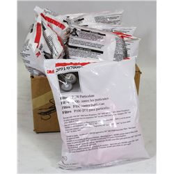 BOX OF P 100 RESPIRATORS FILTERS