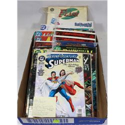FLAT OF 20 ASSORTED DC COMICS