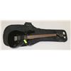 Image 1 : GUITAR IBANEZ BLACK ELECTRIC WITH SOFT CASE.