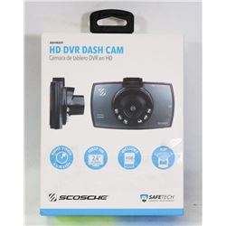 NEW SCOSCHE HD DVR 1080P DASH CAM W/ 4GB MEMORY