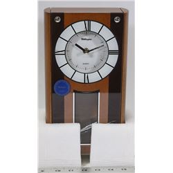 NEW WELLINGTON MANTLE PENDULUM CLOCK, ORIGINAL BOX