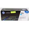 Image 1 : HP LASERJET 123A CYAN PRINT CARTRIDGE.