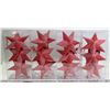 Image 1 : 4 PACKS OF HANGING STAR CHRISTMAS DECORATIONS