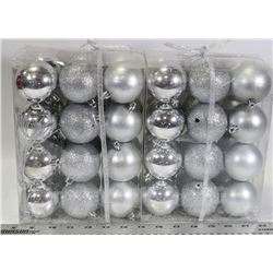 TWO PACKS OF 24 HOLIDAY ORNAMENT SETS