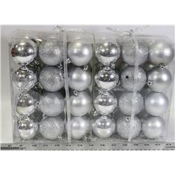 TWO PACKS OF 24 HOLIDAY ORNAMENT SETS