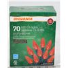 Image 1 : STRING OF 70 INDOOR/OUTDOOR LED C6 LIGHTS
