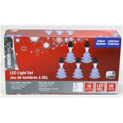 BOX OF LED INDOOR OUTDOOR CHRISTMAS TREE SHAPE