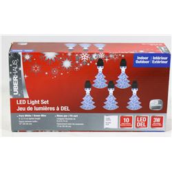 BOX OF LED INDOOR OUTDOOR CHRISTMAS TREE SHAPE