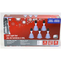 BOX OF LED INDOOR OUTDOOR CHRISTMAS TREE SHAPE
