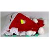 Image 1 : FLAT OF 9 LARGE SANTA HATS