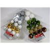 Image 1 : TWO PACKS OF CHRISTMAS TREE BALLS