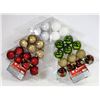 Image 1 : TWO PACKS OF CHRISTMAS TREE BALLS