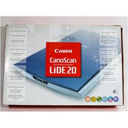 CANON CANOSCAN LIDE 20 FLATBED