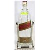Image 1 : JOHNNIE WALKER SCOTCH BOTTLE(EMPTY) IN STAND