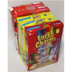 5 BOXES OF ASSORTED SUGAR CEREAL