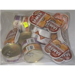 BAG OF ASSORTED WET CAT FOOD