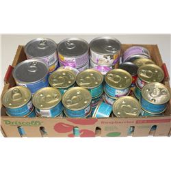 FLAT OF ASSORTED WET CAT FOOD