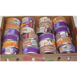 FLAT OF ASSORTED WET CAT FOOD