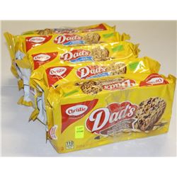 5 PACKS OF ASSORTED DADS COOKIES