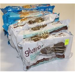 6 PACKS OF ASSORTED CHIPS AHOY AND GLUTINO COOKIES