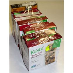 9 BOXES OF ASSORTED GRANOLA BARS