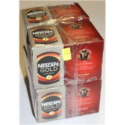 4 BOXES OF NESCAFE GOLD DARK ROAST K CUPS