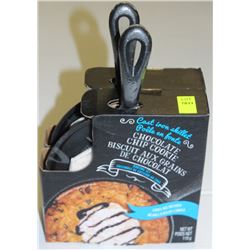 2 CAST IRON SKILLET CHOCOLATE COOKIE KITS