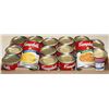 Image 1 : 17 CANS OF ASSORTED CAMPBELLS SOUPS