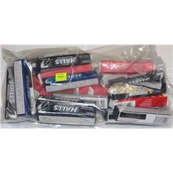 BAG OF ASSORTED FLAVOUR HALLS THROAT LOZENGES