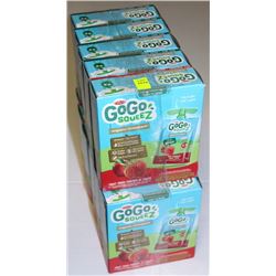 11 BOXES OF GO GO SQUEEZ ORGANIC FRUIT SAUCE