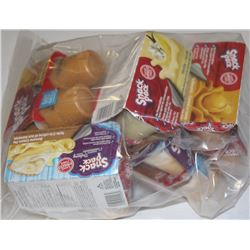 BAG OF ASSORTED SNACK PACK PUDDINGS