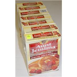 7 BOXES OF AUNT JEMIMA PANCAKE MIXES