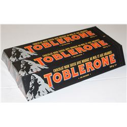 LOT OF 5 TOBLERONE DARK CHOCOLATE BARS