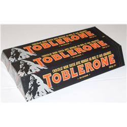 LOT OF 5 TOBLERONE DARK CHOCOLATE BARS