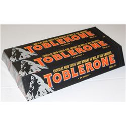 LOT OF 5 TOBLERONE DARK CHOCOLATE BARS