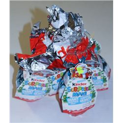 LOT OF 5 KINDER SURPRISE MAXI EGGS